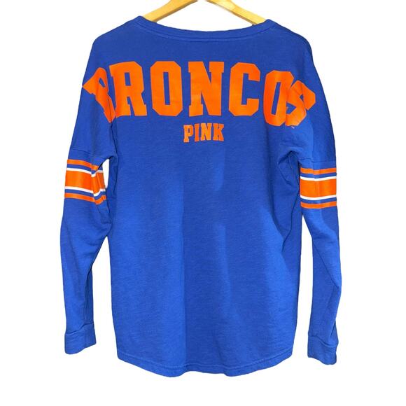 Victoria's Secrets Broncos Sweatshirt XS Boise State College Collegiate Football - Picture 1 of 7